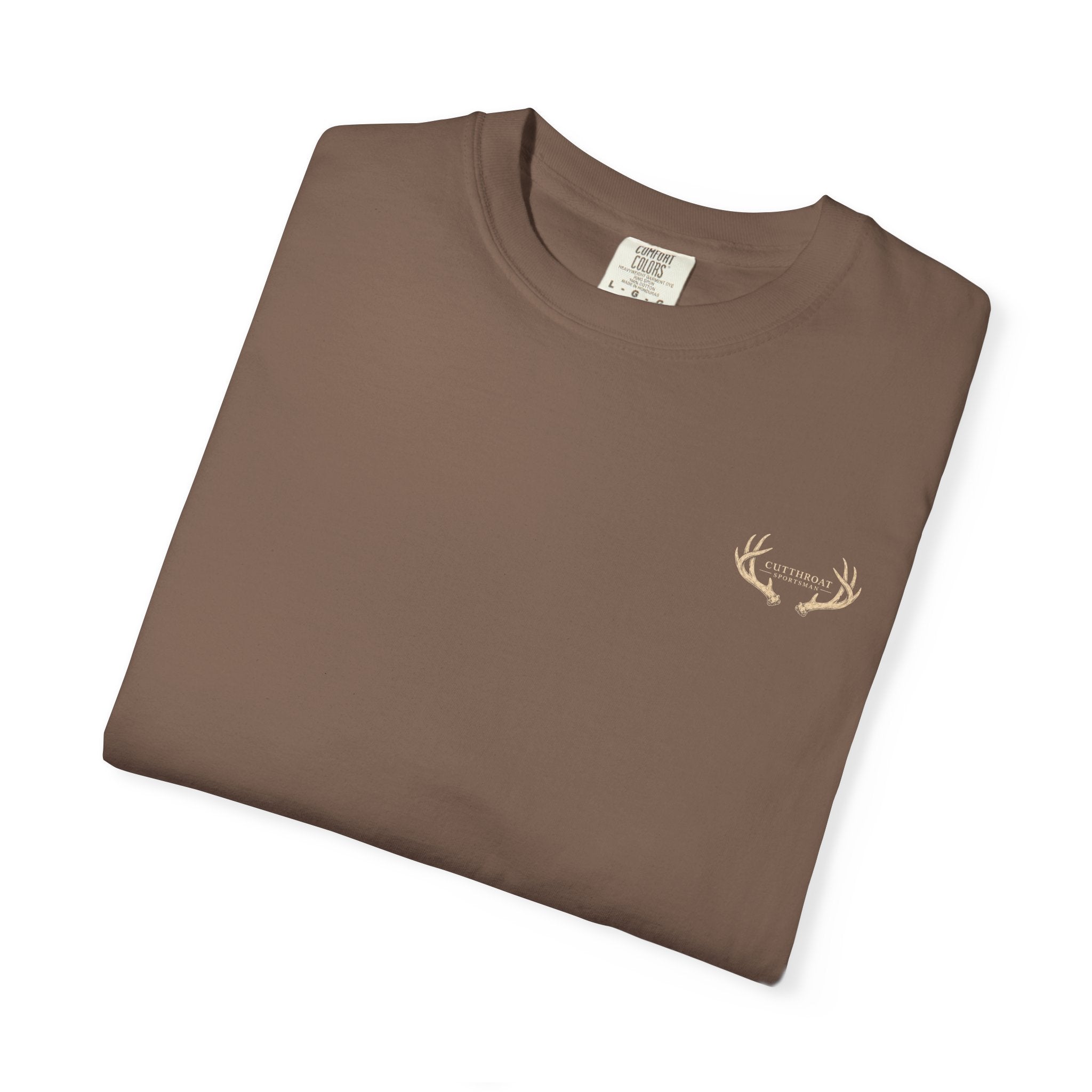 Cutthroat Sportsman Deer T-shirt - Comfort Colors