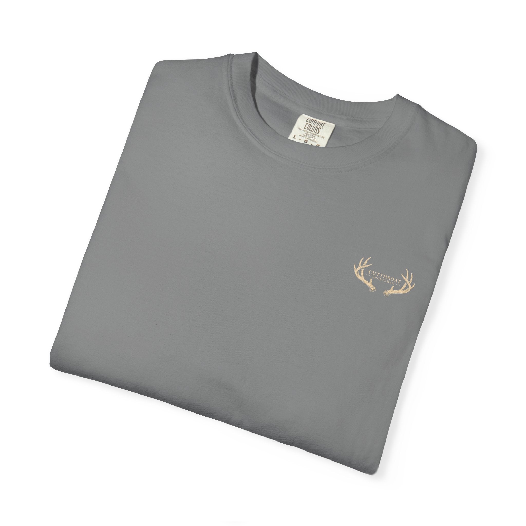 Cutthroat Sportsman Deer T-shirt - Comfort Colors