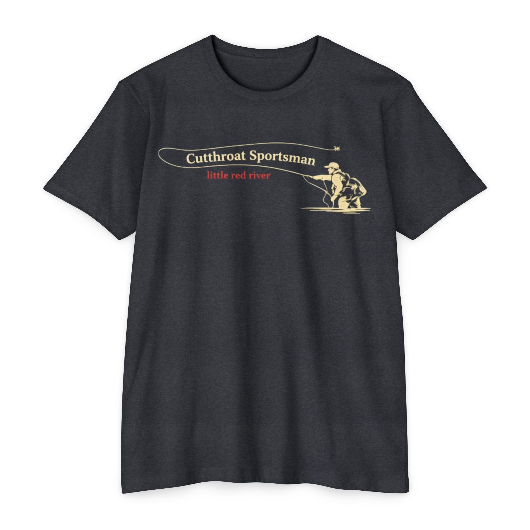 Cutthroat Sportsman Fly Fishing T-shirt 60/40