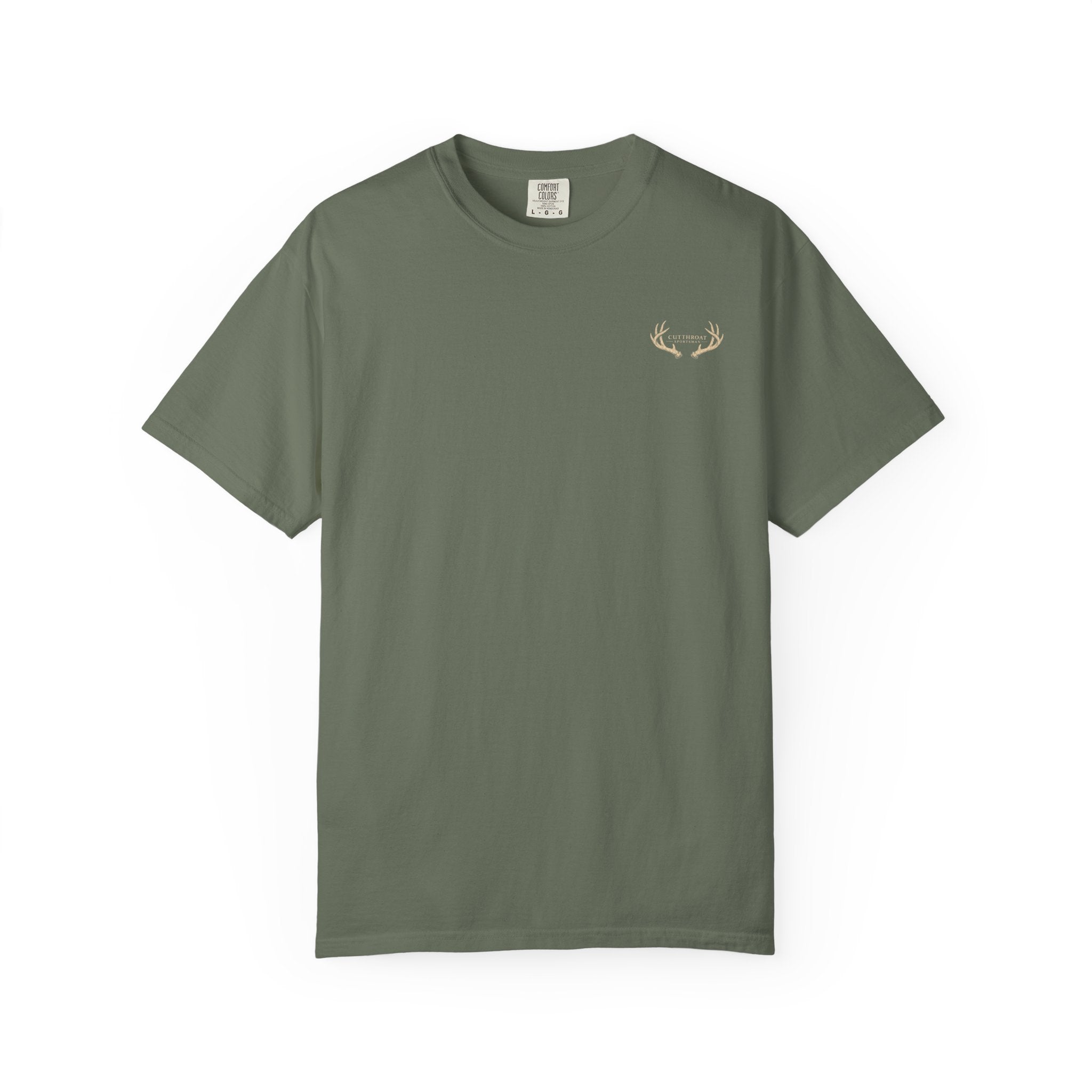 Cutthroat Sportsman Deer T-shirt - Comfort Colors