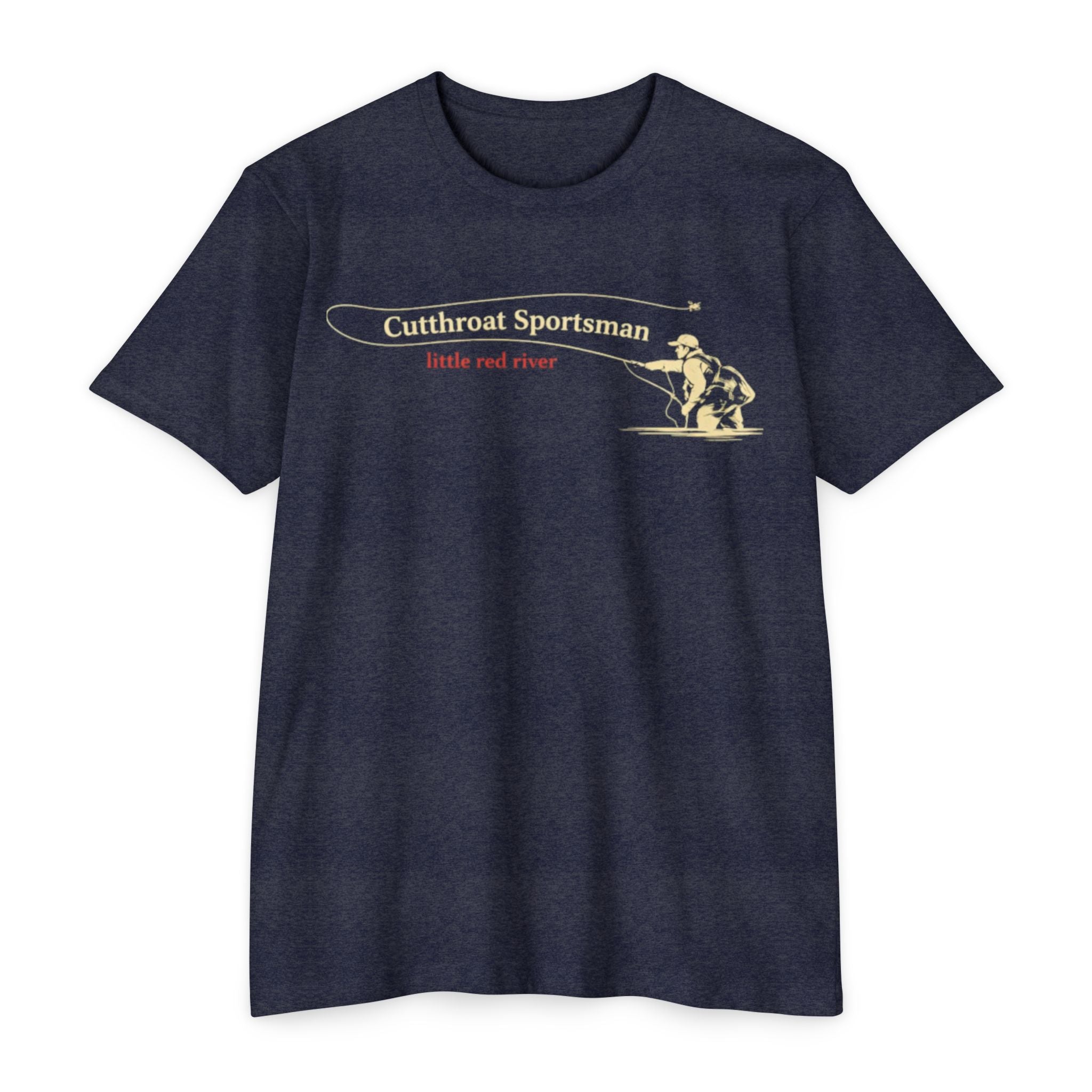 Cutthroat Sportsman Fly Fishing T-shirt 60/40
