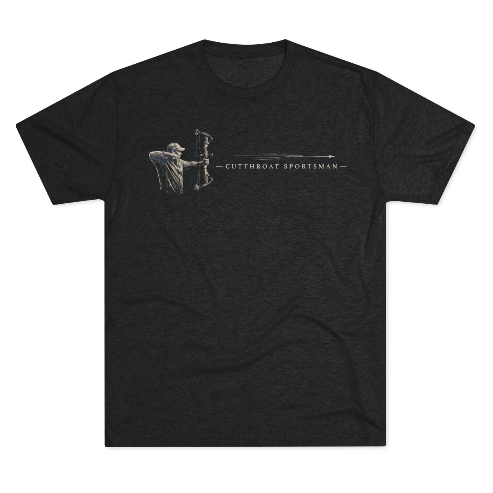 Cutthroat Sportsman Bow Tri Blend Tee