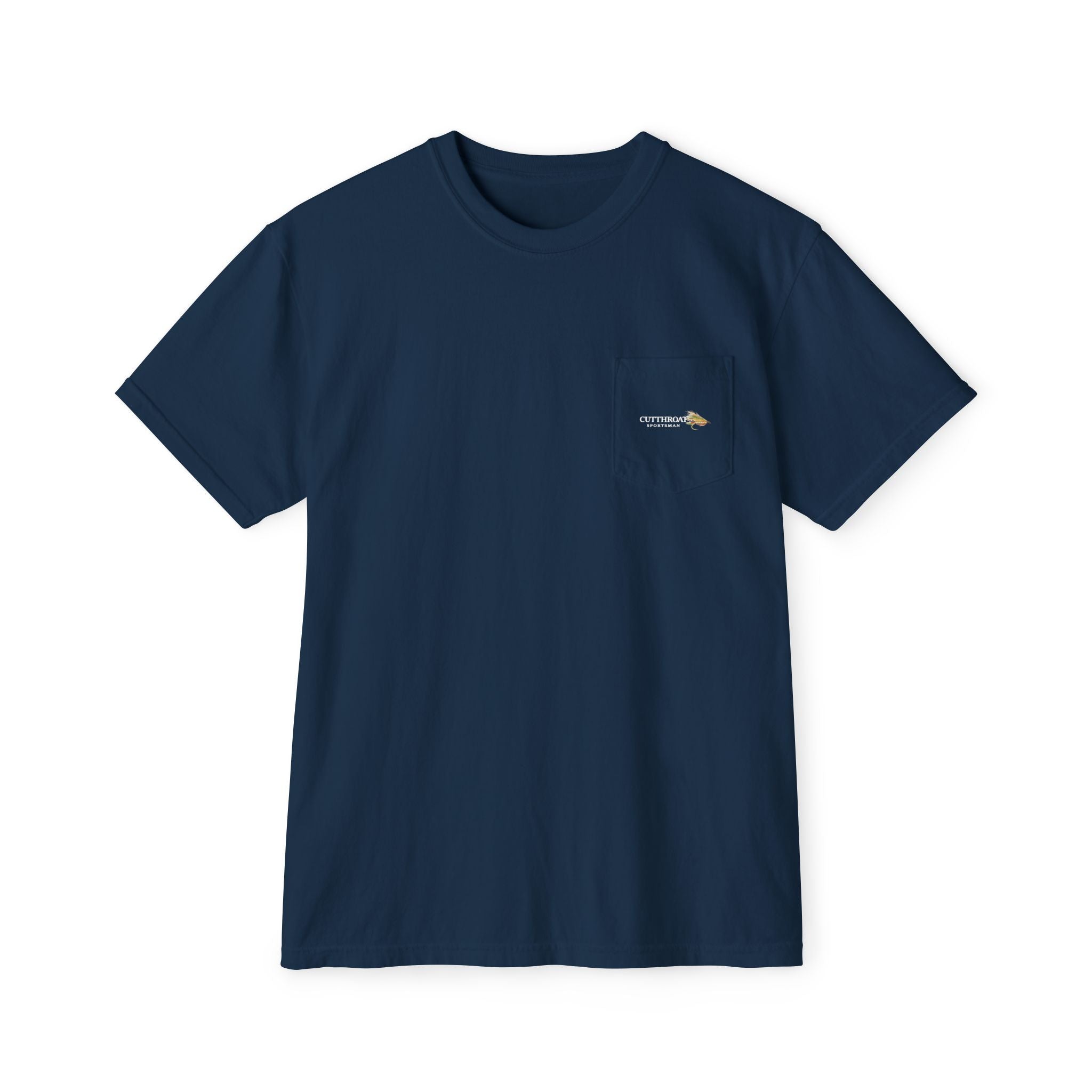 Cutthroat Sportsman Little Red River Pocket T-Shirt - Comfort Colors