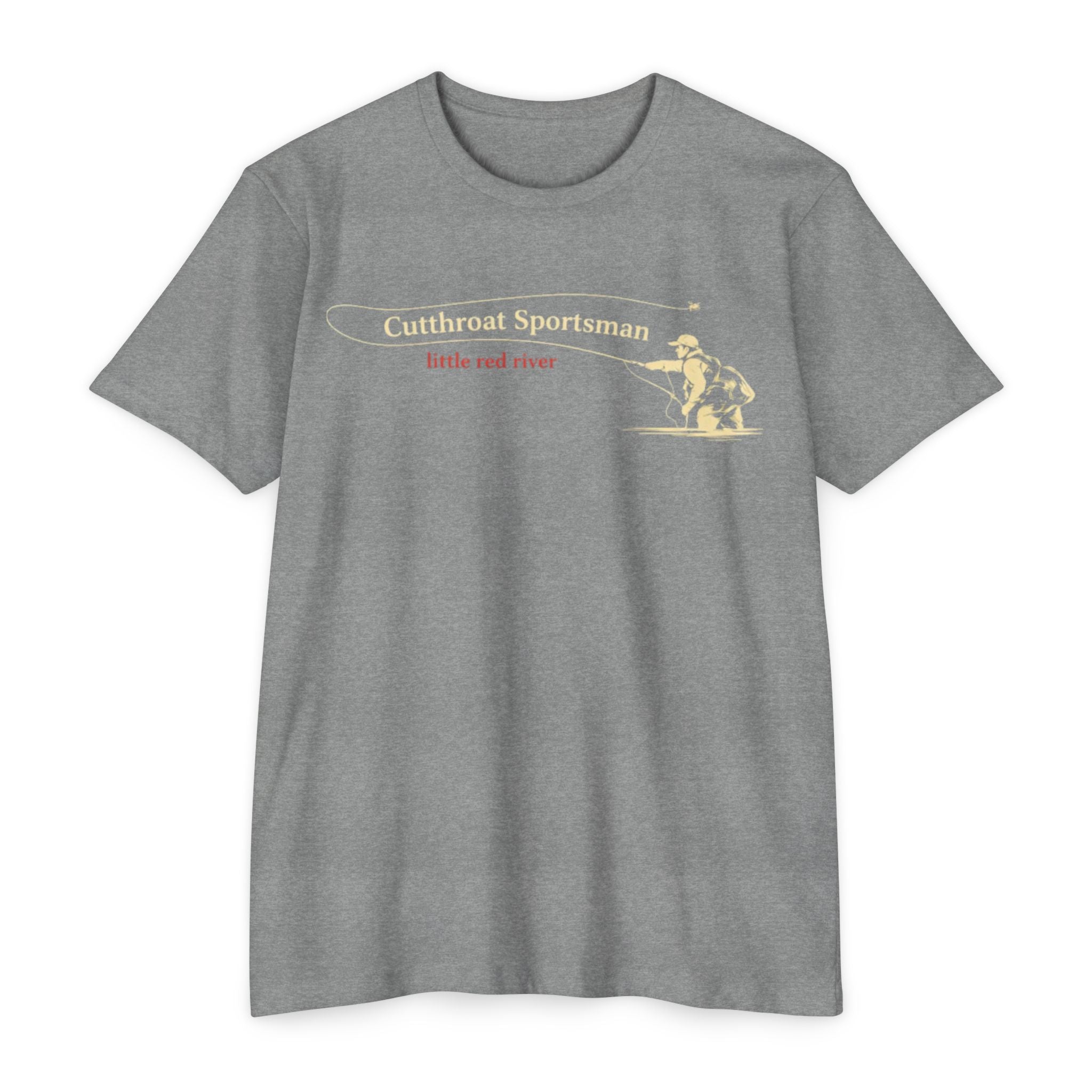 Cutthroat Sportsman Fly Fishing T-shirt 60/40
