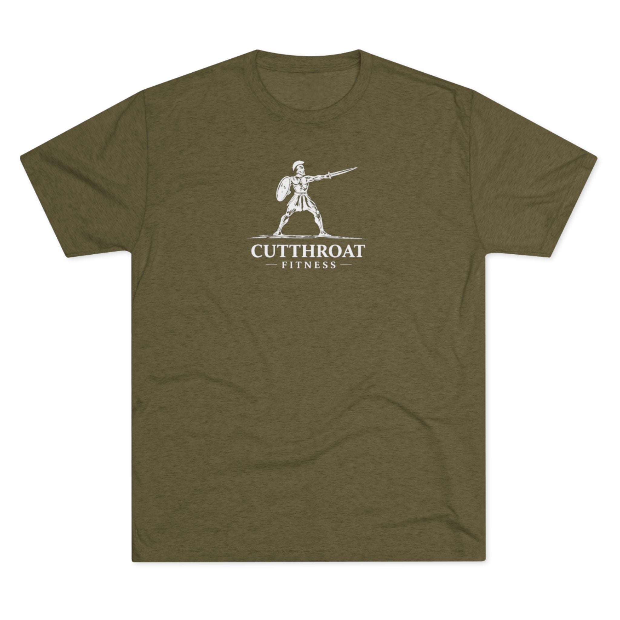 Cutthroat Fitness Spartan Tri-Blend Crew Tee
