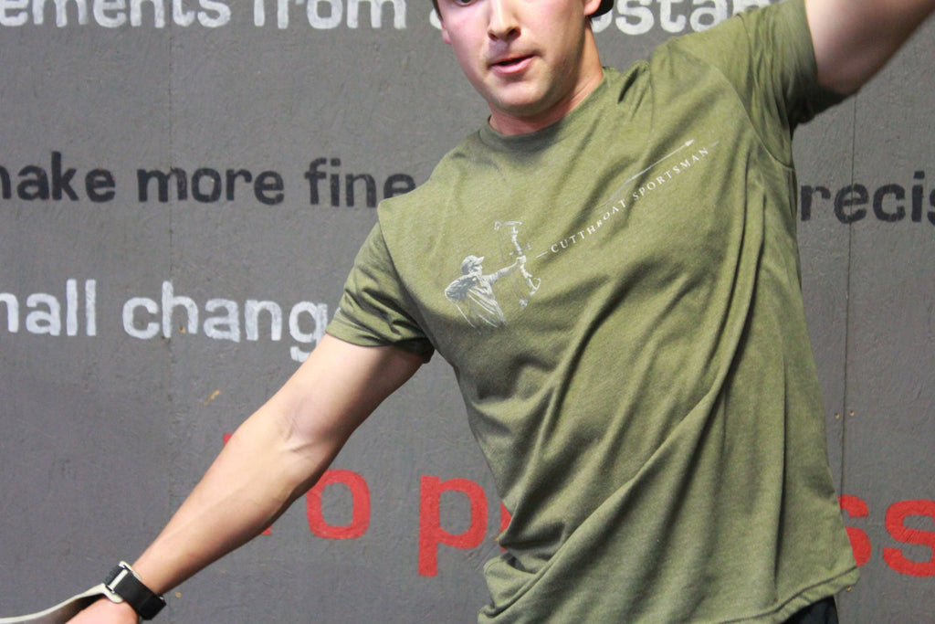 Cutthroat Sportsman Bow Tri Blend Tee