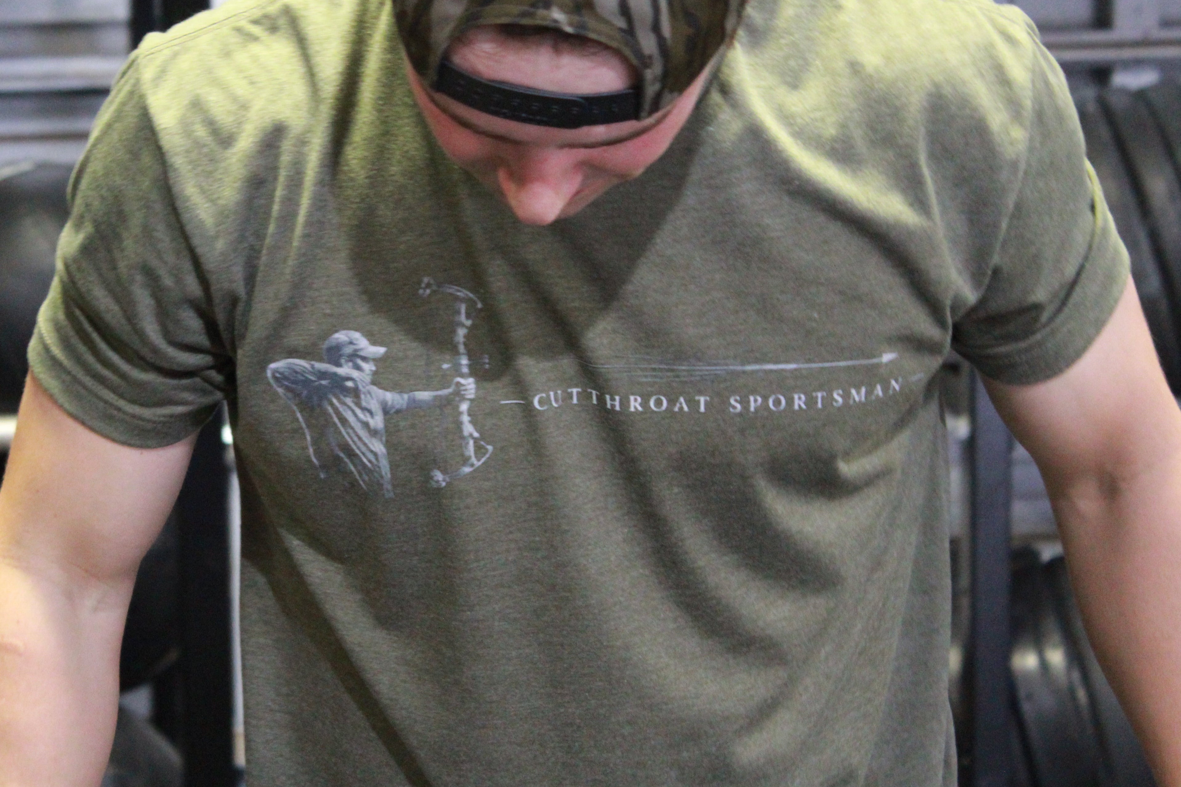 Cutthroat Sportsman Bow Tri Blend Tee